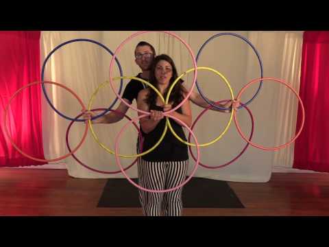 The DecaFly - 10 Hoop Partner Mandala: FireDrums 2017