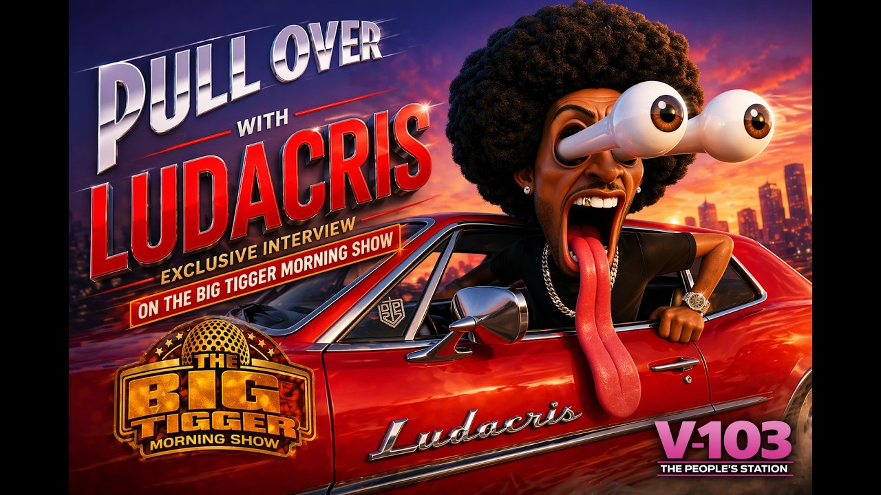 Ludacris Pulls Up 🔥 “PULL OVER!” Energy on The Big Tigger Morning Show