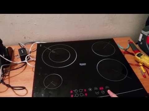 Ремонт стеклокерамической плиты Ariston KBT 6124, Ошибка Er26. Днепропетровск