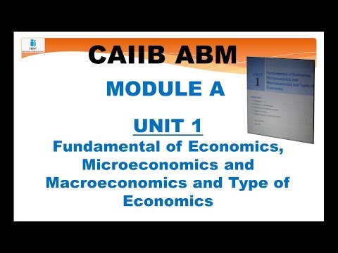 CAIIB ABM MODULE A UNIT 1 | ADVANCED BANK MANAGEMENT CAIIB | CAIIB | CAIIB ABM | TWO HANDS Video
