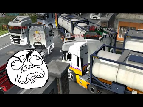 Euro Truck Simulator 2 TruckersMP/Large Traffic in Duisburg
