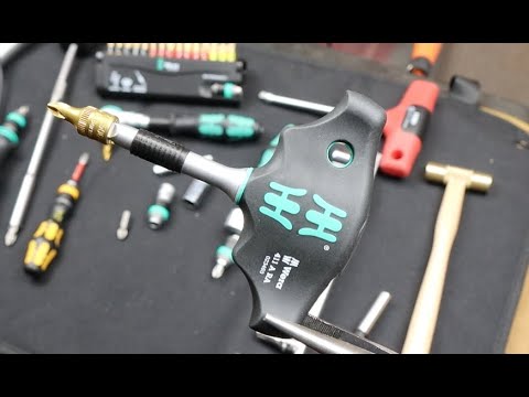 Wera Ratcheting T-Handle 1/4" square reversible locking driver. What more could you ask for?