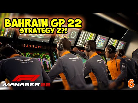 WILL THIS STRATEGY PAY OFF? | F1 Manager 22 [6] BAHRAIN GP