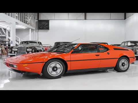 1981 BMW M1: BMW’s Bold Leap into Supercar Territory