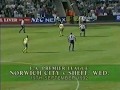 Premier League 1992/93 - Norwich City vs. Sheffield Wednesday