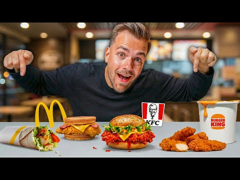 Ich teste ALLE Fast Food Neuheiten 🤯 (sie haben übertrieben)