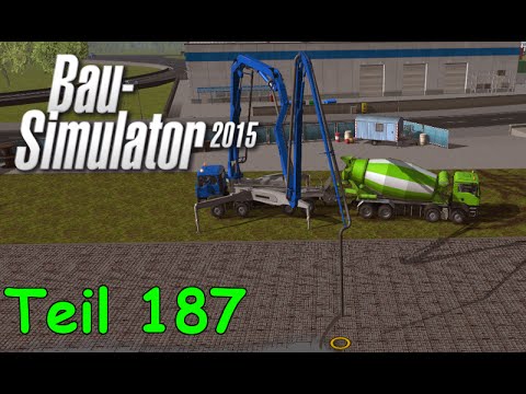 Let's Play Bau Simulator 2015 Teil 187 - LANDEBAHN gießen | Liongamer1
