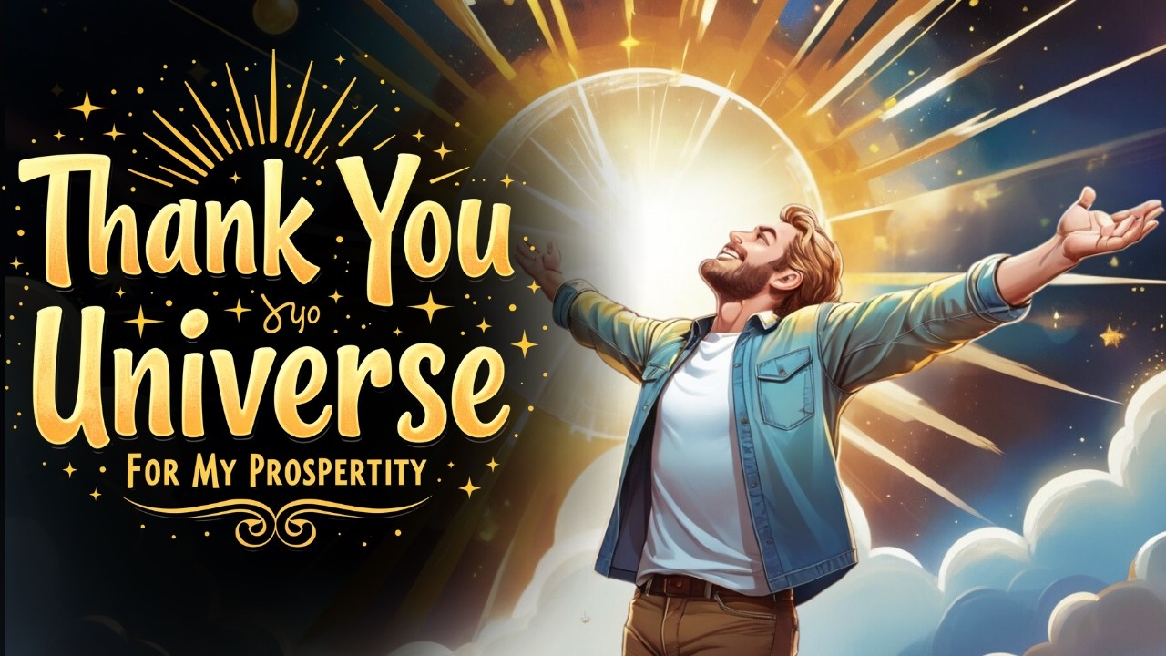Thank You Universe For My Prosperity | Powerful Affirmations for Abundance