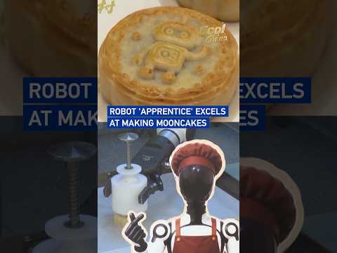 Robot 'apprentice' excels at making mooncakes #coolchina