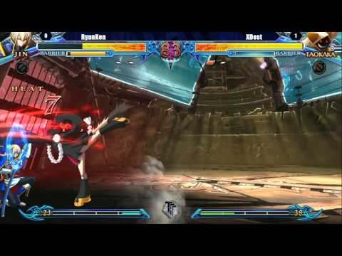 TTT Anime Tournament - BBCP Loser Finals - RyanKen vs XDest
