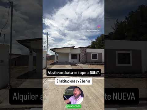 FURNISHED Home for rent in Boquete. 2 BEDROOMS AND 2 BATHROOMS. CALL 6981.5000