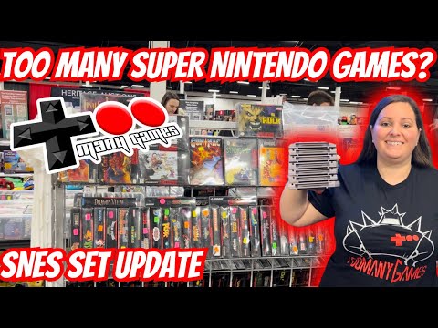 Too Many Games...Too Many Super Nintendo Games! - SNES Update 397/721!