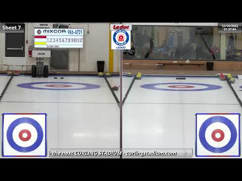Hamilton/Bender vs. Lavallee/Brunet - Draw 4 - Leduc Mixed Doubles Wheelchair Curling Event