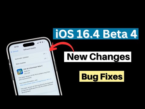 iOS 16.4 Beta 4 | iOS 16.4 Beta 4 Released - What's New in Hindi