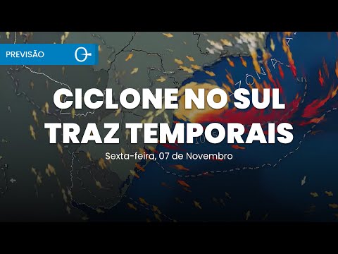 Cyclone Alert in the South, Heavy Rain and Winds of 90km/h | Forecast 07/11/2025