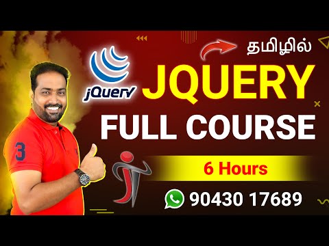jQuery Full Course for Beginners | From Basics to Advanced with Projects & Examples