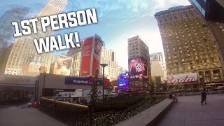 1st person walk to Madison Square Garden @ ESL New York 2014
