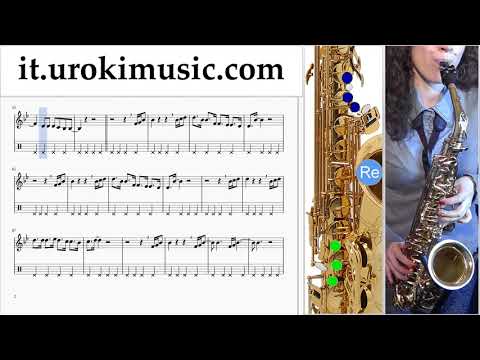 Corso di Sassofono Tenore P!nk - What About Us Tablature Tab Parte#2 um-i276