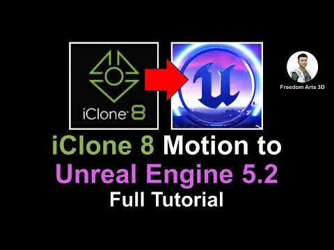 How to Convert iClone 8 Motion to Unreal Engine 5.2 and Retarget on Any 3D Avatar - Tutorial