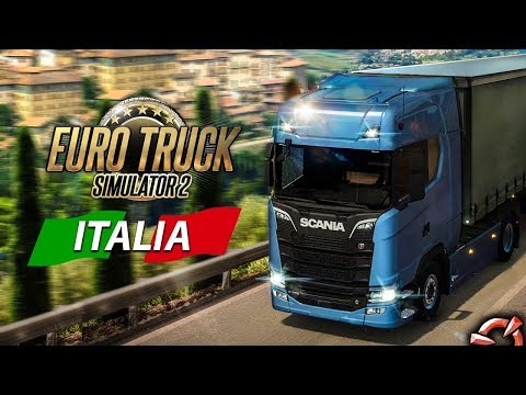 Euro Truck Simulator 2 -  Verona to Rome  ( Italia DLC  gameplay )