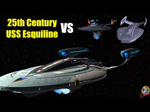 USS Esquiline VS USS Zheng He & Tactical Duderstadt - Star Trek Starship Battles