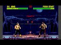 Mortal Kombat II Genesis Play As Shang Tsung