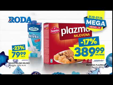 Roda I Mega nedelja 21.12 - 27.12.2018.