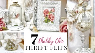 Trash to Treasure | Shabby Chic | Thrift Flips | Painting Technique | Thrifted Home Decor |  DIY