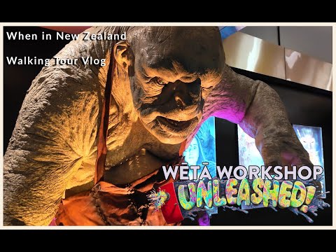 Inside Weta Workshop Unleashed Tour | When in New Zealand | Epic New Zealand Movie Magic Experience!