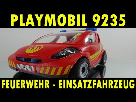 PLAYMOBIL 9235 FEUERWEHR EINSATZFAHRZEUG