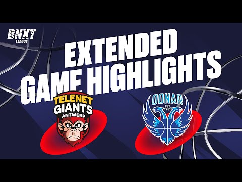 Telenet Giants Antwerp vs. Donar Groningen - Game Highlights