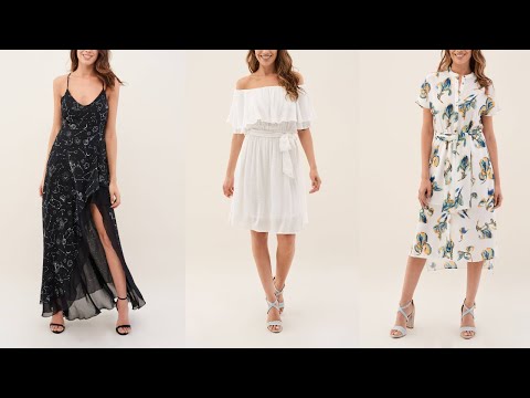 MODA 2020 / Vestidos de verano actuales MODERNOS Y BONITOS / Fashion Love