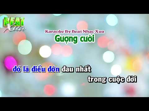 Gượng cười karaoke beat melody vi tính Instrumental