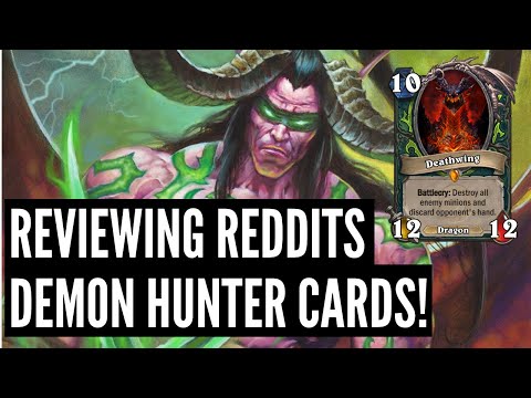 Review of the Best Demon Hunter cards from Reddit! | Ashes of Outland | Hearthstone