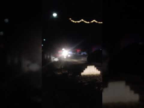 Accident poroschia doua masini  facute praf