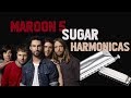 Como tocar gaita #33 Sugar Maroon 5  Sugar - Harmonica Lesson