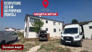 Doğalgazsız Ev Isıtma Çözümleri / 20 KW Isı pompası Kurulum
