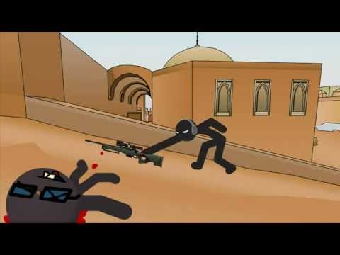 прикол кс 1 6 Sniping Lessons with Camper   DE dust2 Outtake 3