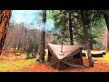 Hängematte Hot Tent Camping ASMR