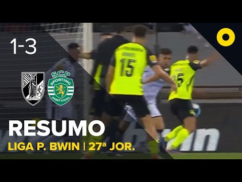 Resumo: Vitória SC 1-3 Sporting - Liga Portugal bwin | SPORT TV