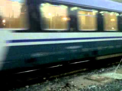 Il Treno Notte in partenza dalla Stazione di Salerno