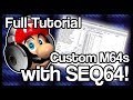 Creating M64 Songs With SEQ64 Custom SM64 Music Tutorial For Binary Based Mods