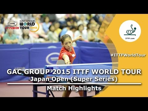 Japan Open 2015 Highlights: WU Yang vs LIU Shiwen (1/4)