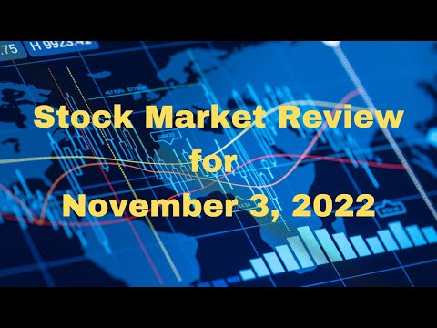 November 3, 2022 stock market review