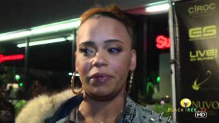 Grammy Week - Interview with Nominee Faith Evans at Cee Lo's "Green Party"
