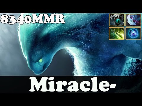 Dota 2 - Miracle- 8340 MMR Plays Morphling - Ranked Match Gameplay