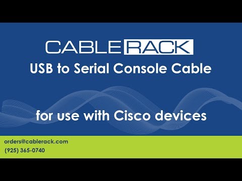 USB to Serial Console Cable for Cisco 72-3383-01