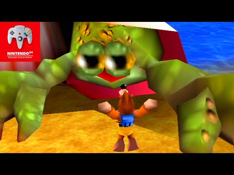 Banjo-Kazooie Switch Online N64 - 100% Walkthrough Part 3 No Commentary Gameplay  Treasure Cove Rove