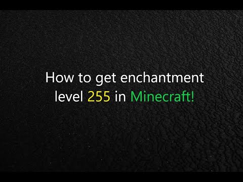 How to get any enchantment up to level 255 on anything in Minecraft 1.17!