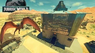 JWE3 Let's build a laboratory, gift shop, and more! Building is so much fun! [Jurassic World Evol...
